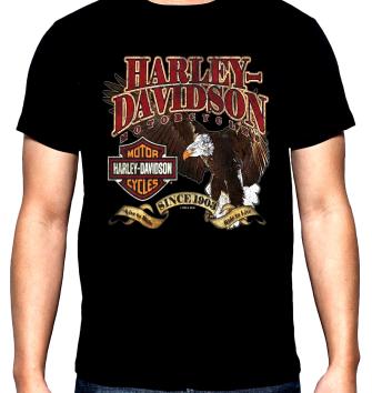 Harley Davidson, 5, Харлей Дейвидсън, рокерска мъжка тениска, 100% памук, S до 5XL